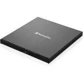 Verbatim Slimline Usb-c Dvd-bluray Recorder Noir One Size / EU Plug 220V
