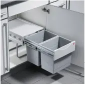 Hailo Raumspar Tandem 18 + 18 litres