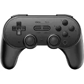 8Bitdo Pro2 Nintendo Switch Controller Argenté