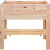 Esschert Design Lit surélevé avec pieds en L Naturel S