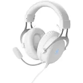 Deltaco GAMING Casque de jeu stéréo, blanc