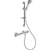 Delabie Système de douche avec thermostat de douche H9739S, raccordements standard