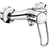 Delabie Mitigeur de douche EP, manette, raccords STOP/CHECK
