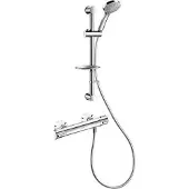 Delabie Système de douche avec thermostat de douche H9739, raccord STOP/CHECK