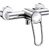 Delabie Mitigeur de douche SECURITHERM EP, poignée encastrée, raccordement d'appoint