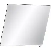Delabie Miroir basculant 600x500 mm, poignée polie brillante
