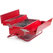 SUCK UK Boîte à outils pour grillades, 20 x 22 x 40,5 cm