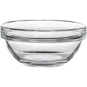 Luminarc 6x Empilable, Saladier + bol, Transparent