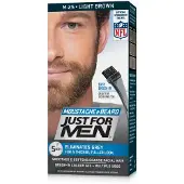 Just for men Men Moustache & Beard coloration pour barbe pour masquer les cheveux gris teinte M-25 Light Grey 1 pcs