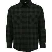 Urban Classics Chemise vert foncé / noir