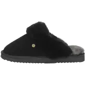 Warmbat Pantoufle 'Flurry' noir