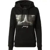 Mister tee Sweat-shirt 'Pray' gris clair / noir / blanc