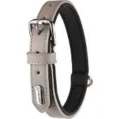 Flamingo Binti Dog Collar Gris 52-62 cm x 30 mm