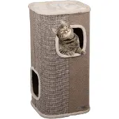 Flamingo Kradsemiljø Barrel George M (80 cm, Beige, Naturel et brun clair)