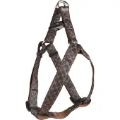 Flamingo Harnais Step & Go Odin marron, dimensions : 30-40 cm / 10 mm