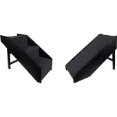 Flamingo Rampe et escalier pour animaux Noir 62 x 36 x 51 cm 515222