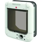 Cat Mate Chatière Cat Mate à micropuce pour chat - chatière blanche (360W)