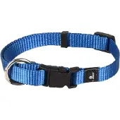 Flamingo Pet Products Collier Ziggi Bleu 45 -65 Cm. 25 Mm . Taille L/Xl. Pour Chien.