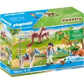Playmobil 70512 Country 70512 Fröhlicher Ponyausflug Spielfiguren-Set