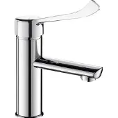 Delabie EHM pour lavabo EP H.95 L.120, sans garniture de vidage, levier hygiène