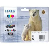 Epson 26 (C13T26164012) - 4 couleurs - Cartouche d'encre - Multipack