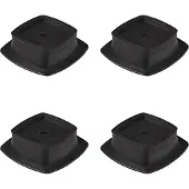 Proplus Pied de stabilisation noir 4 pièces