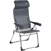 Crespo Fauteuil Multipositions AL-215 Compact Gris Foncé