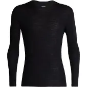 Icebreaker - Première couche en laine de mérinos - M Merino 175 Everyday LS Crewe Black en Laine - Taille XXL - Noir