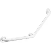Delabie Barre d'appui à 135° 3 points Basic Ø32 400x400 Blanc - 35082W