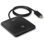 Ewent Smartcard eID Lecteur de Carte Externe USB-C