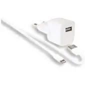 WeFix Chargeur secteur USB Lightning Blanc