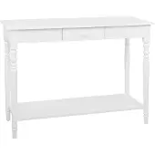 Beliani Console Tobago Blanc