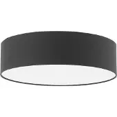 Beliani Plafonnier noir polycone ø 45 cm Boho moderne luminaire salon cuisine