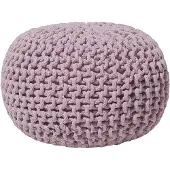 Beliani Blianis Puf 40 x 25 cm rožinis CONRAD