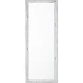 Beliani Miroir BENON Blanc cassé