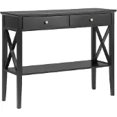 Beliani Console Avenue Noir