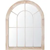 Beliani Miroir 88 cm Beige EMBRY