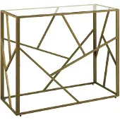 Beliani Console Orland Doré