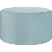 Beliani Pouf en velours vert menthe d 61 cm MILLEN