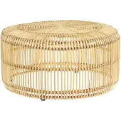 Beliani Table basse en rotin naturel Limni Lumarko !