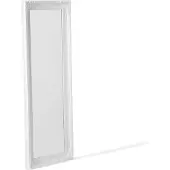 Beliani Miroir VARS 51 cm 141 cm Blanc