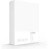 Romanette Drap-housse Romanette Blanc (Flanelle)-90 x 200 cm
