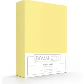 Romanette Drap-housse Romanette Jaune (Coton)-90 x 220 cm