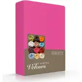 Romanette Drap-housse Romanette Rose Fuchsia (Velours)-Lits Simples (80/90 x 200/210/220 cm)