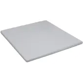 Cinderella Drap Housse Surmatelas Cinderella Light Grey (Flanel)-90 x 200/210 cm