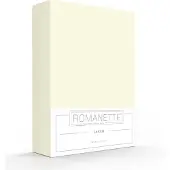 Romanette Drap-housse Romanette Ivoire (Coton)-160 x 220 cm