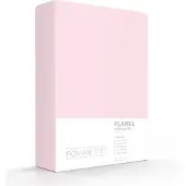 Romanette Hoeslaken Romanette Roze (Flanel)-180 x 220 cm