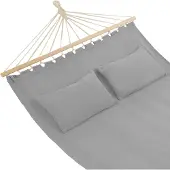 TecTake - hamac 2 personnes Eden grey - 403566