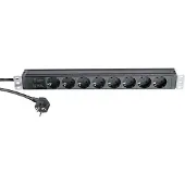 K&M Multiprise Rackable 19" 230V 8 Prises