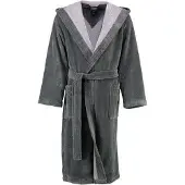 Cawö Peignoir Cawö 801 Uni Capuchon Men Bleu Foncé-46 / 48